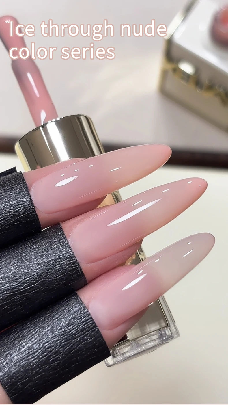 Esmalte Jelly Ice Nude Peelable UV/LED 15ml | Sin Formaldehído | Salón y DIY 💅 - Firu Total Sales