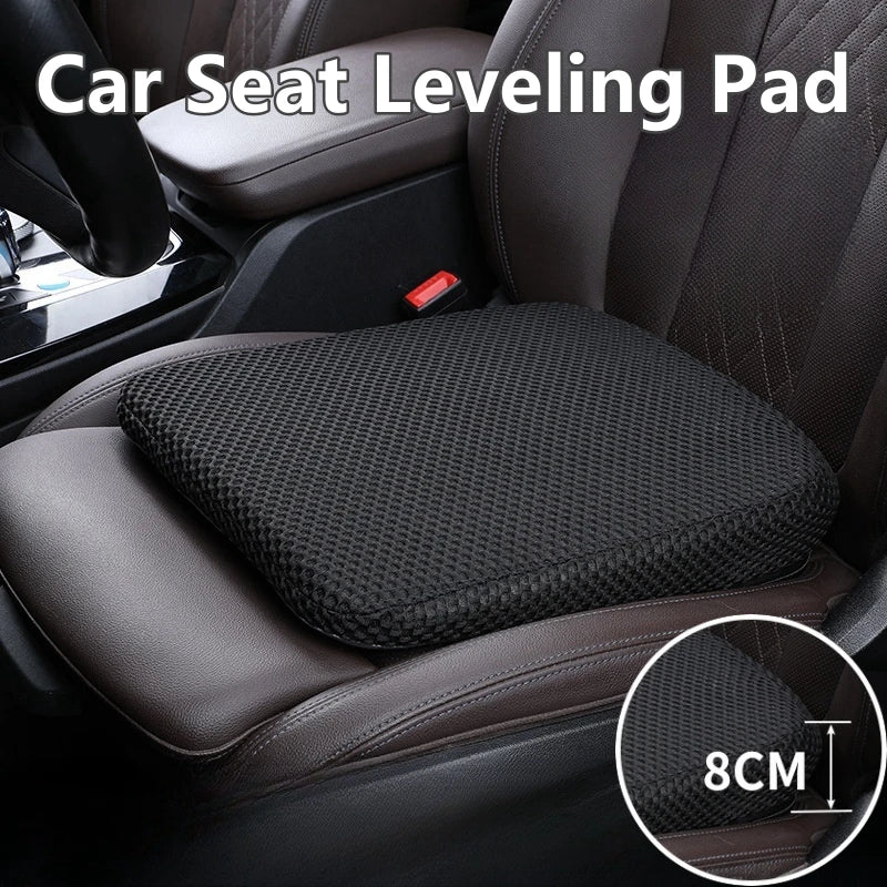 Car Booster Seat Cushion — Breathable Height Boost Pad | Fatigue Relief