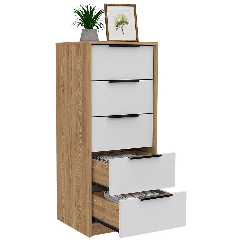 Vertical Dresser Tall Dresser Drawer Dresser for Entryway Closet Living Room - Firu Total Sales