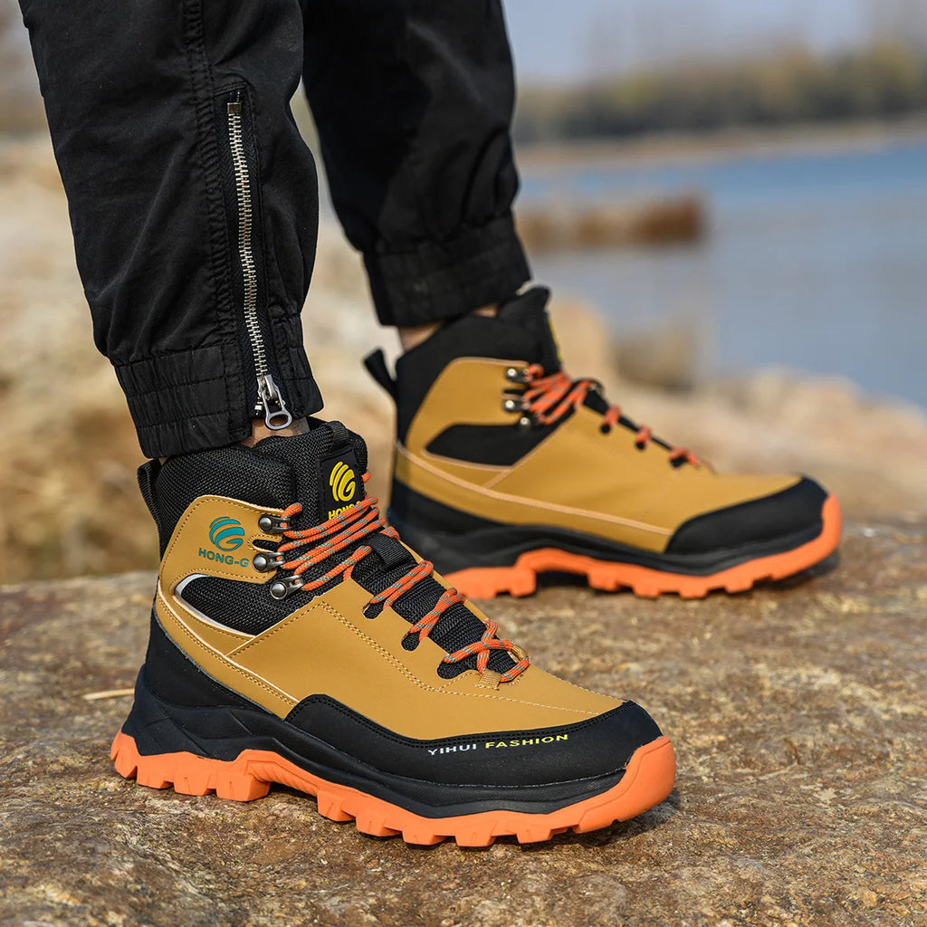 Botas de Trabajo Hombre | Transpirables | Punta de Acero | Antipinchazos | Moda y Protección