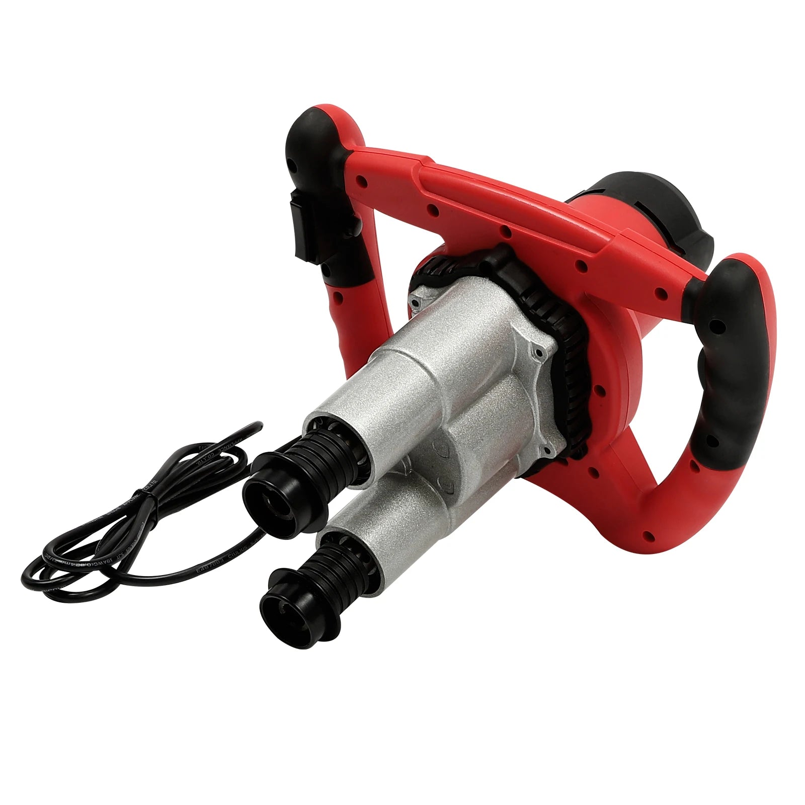Handheld Paint and Mortar Stirrer Corded Electric 2-Gear Concrete Mixer 6 Speeds Optional Red/Green US/EU Standard 110V