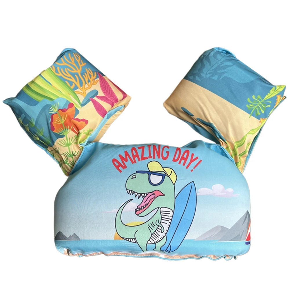 Kids Swimming Floats Ring Cartoon Swim Floating Armband Cute Swim Wing for Kids Children for Baby Toddler