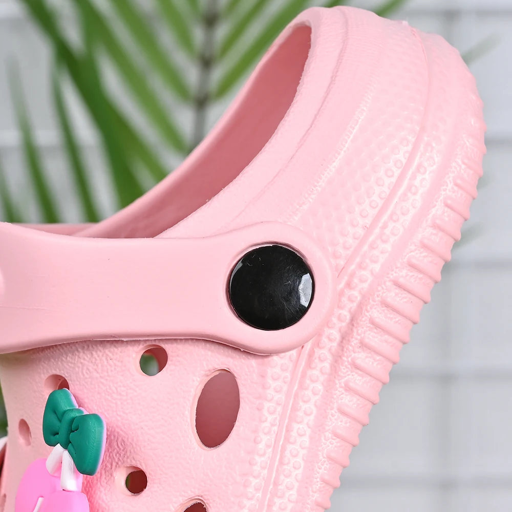 New Summer Children's Slippers Rainbow Cherry Cake Casual Sandals - Breathable Non-Slip for Boys Girls - Home & Beach Wear