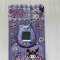 Hello Kitty Keychain Virtual Pet Mini Game Console Harajuku Girl Pink Angel Kuromi Cartoon Bag Pendant Toys Birthday Gifts