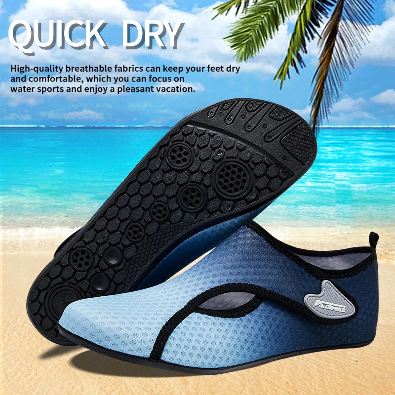 Water Sports Shoes Barefoot Quick-Dry Aqua Yoga Socks Slip-on for Men Women