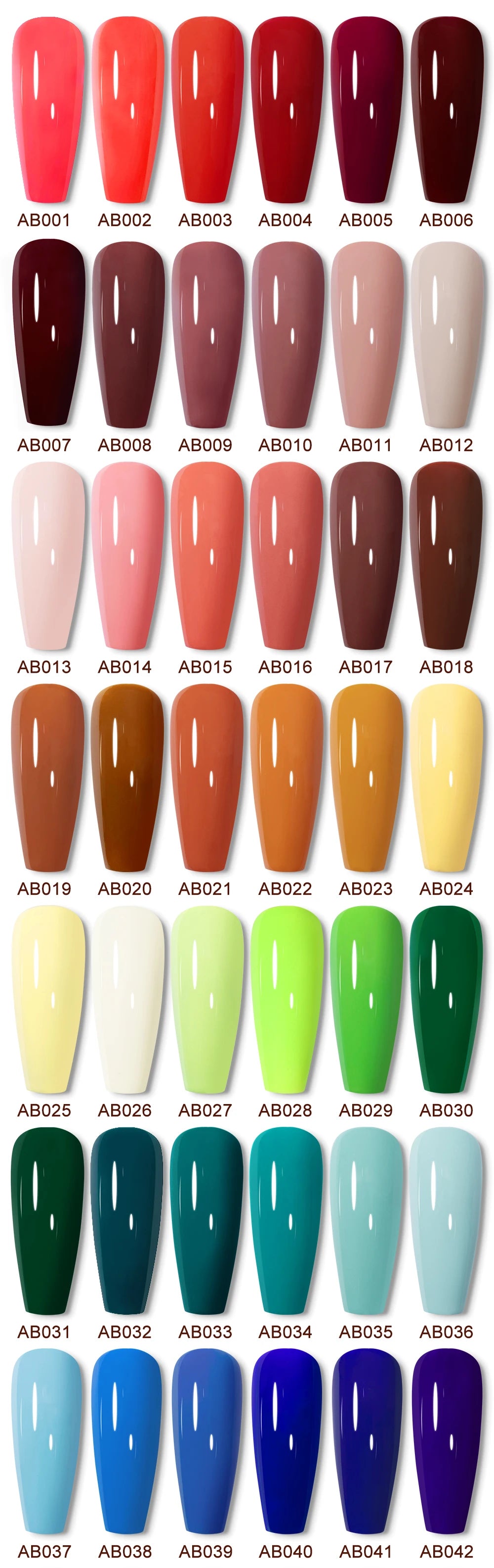 Esmalte Gel YOKEFELLOW 10ml | 122 Colores | Rojo Brillante | UV/LED Semipermanente 💅 - Firu Total Sales