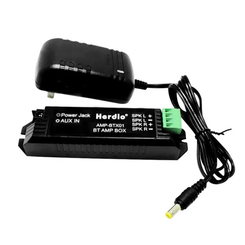 Herdio 4PCS 4'' 160W Marine Waterproof Bluetooth Speaker HIFI Full Range Stereo Motorcycle Boat UV-Proof Outdoor Sound Box