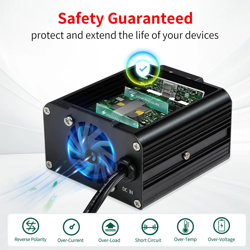 Inversor de Corriente Foval 300W | DC 12V a AC 110V/220V | Dual USB | Cargador Coche | Enchufe EU/US - Firu Total Sales