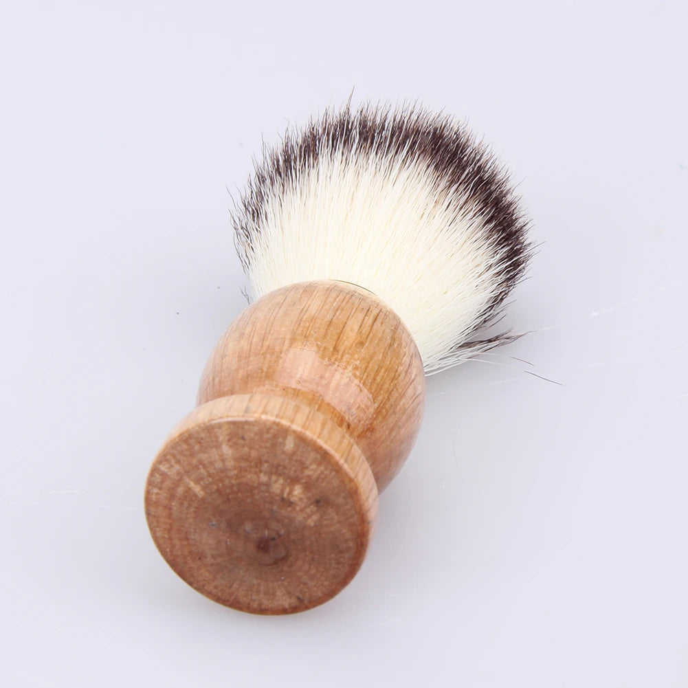 Badger Hair Men's Shaving Brush Barber Salon Men Facial Beard Cleaning Appliance Shave Tool Razor Brush