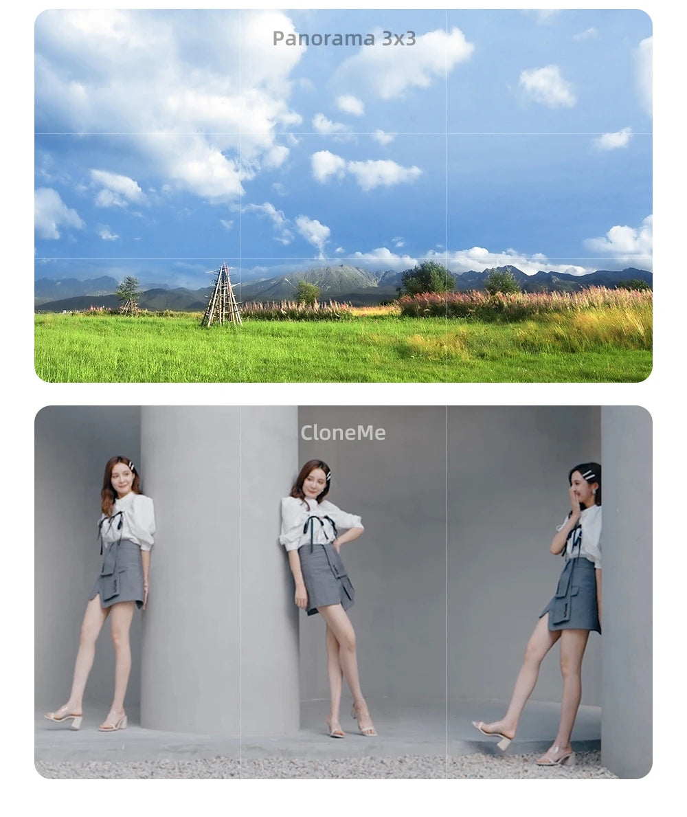 M01 3-Axis Smart Gimbal Handheld Stabilizer Selfie Tripod with Fill Light for Smartphone Anti Shake Foldable for Xiaomi iPhone - Firu Total Sales