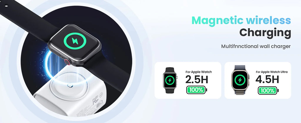 For Apple Watch Charger with 20W Fast Charging Block, 3 in 1 PD USB C Wall Charger Block for iWatch Charger,for iPhone, Ipad