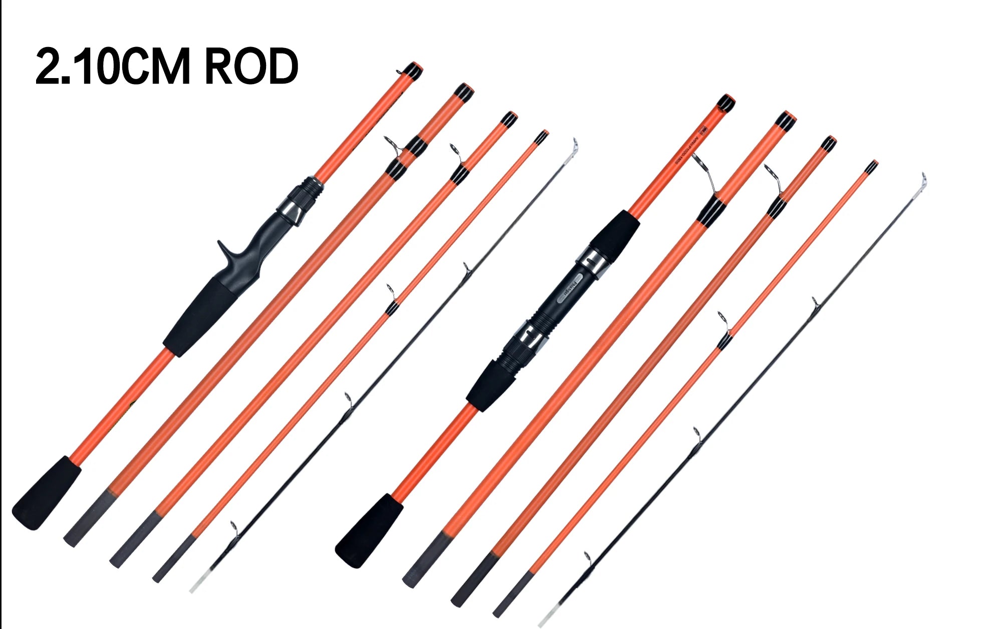 BIUTIFU-Spinning Casting Mini Rock Fishing Rod Carbon Travel Baitcasting Winter Pole Fast Ultralight Lure Weight 3-18g 1.8m 2.1m