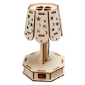 Educational Project DIY Wooden Small Table Lamp Craft Kit