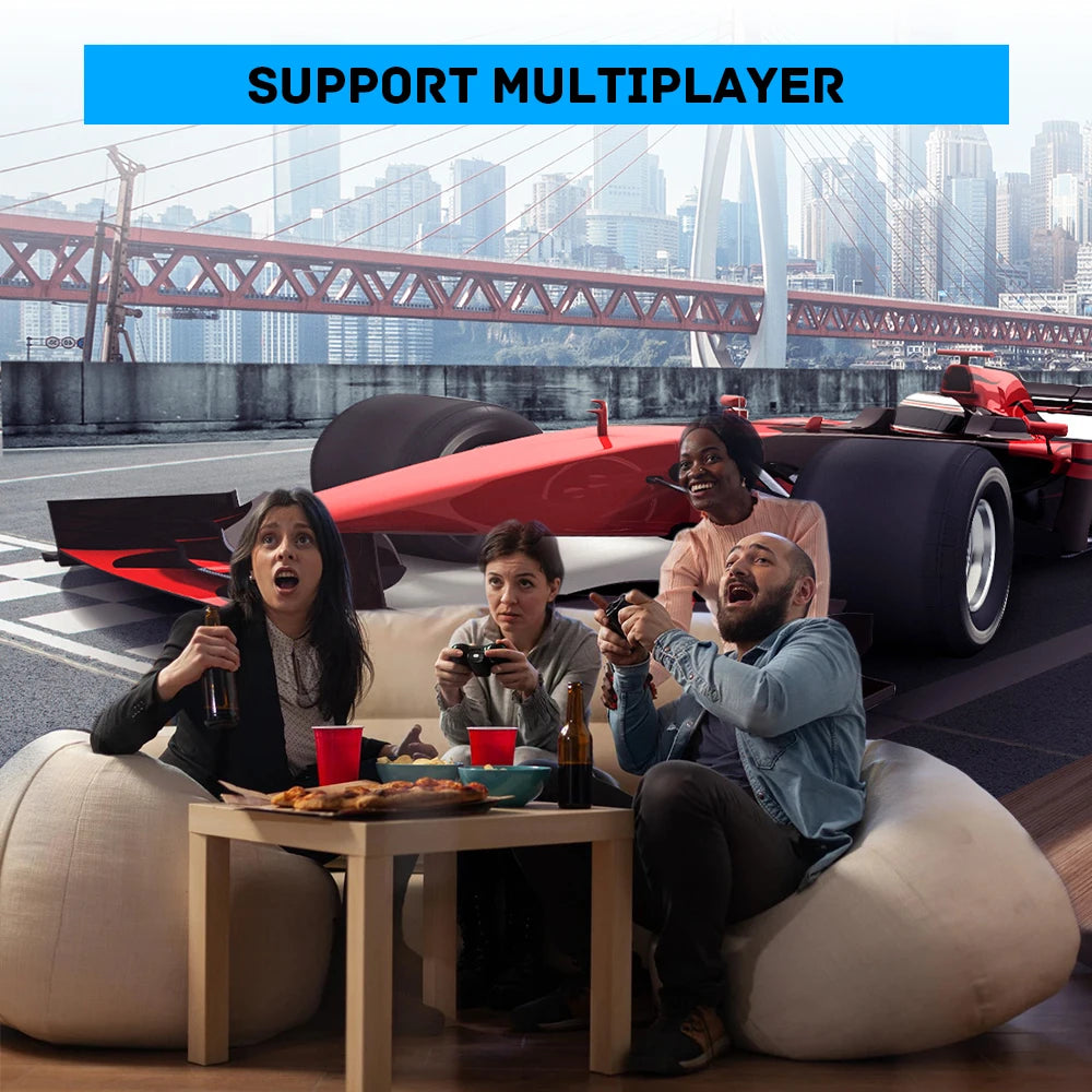 KINHANK Super Console X2 Pro | 80,000 Juegos | PS1/DC/MAME/SS | Gamepad | Regalo Niños - Firu Total Sales