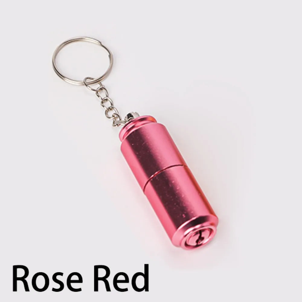 Easy to Pull Can Lightweight Design Smoking Accessories Detachable Keychain Hidden Men Toy Holiday Gift