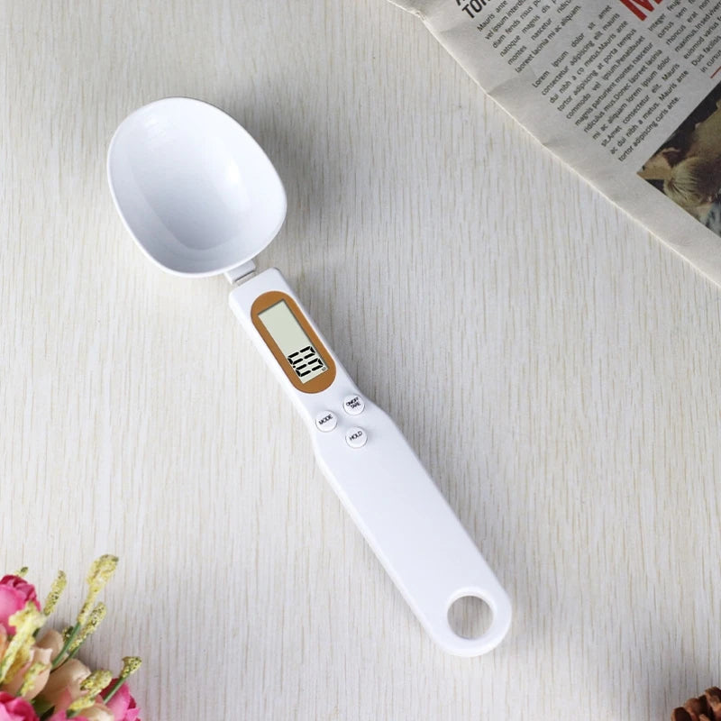 Digital Weighing Spoon Scale LCD | Coffee Flour Powder Baking | Adjustable Measurement