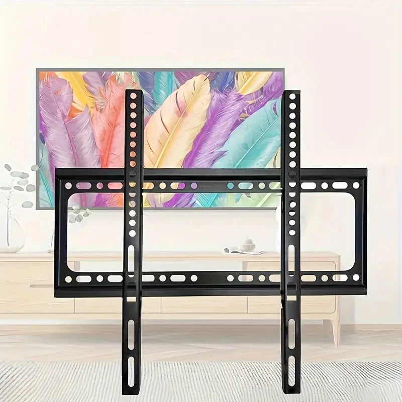 Universal  TV Wall Mount Bracket for Most 25-63 in LED Plasma TV Stand Holder Max VESA 400X400mm 50kg Space Saving Home Goodies