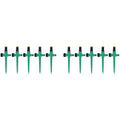 Outdoor Misting Cooling System Adjustable Rotating Watering Sprayer Garden Metal Irrigation Sprinkler Watering Irrigation Tool