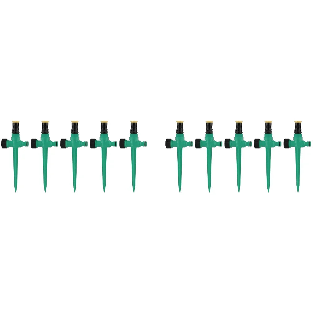 Outdoor Misting Cooling System Adjustable Rotating Watering Sprayer Garden Metal Irrigation Sprinkler Watering Irrigation Tool