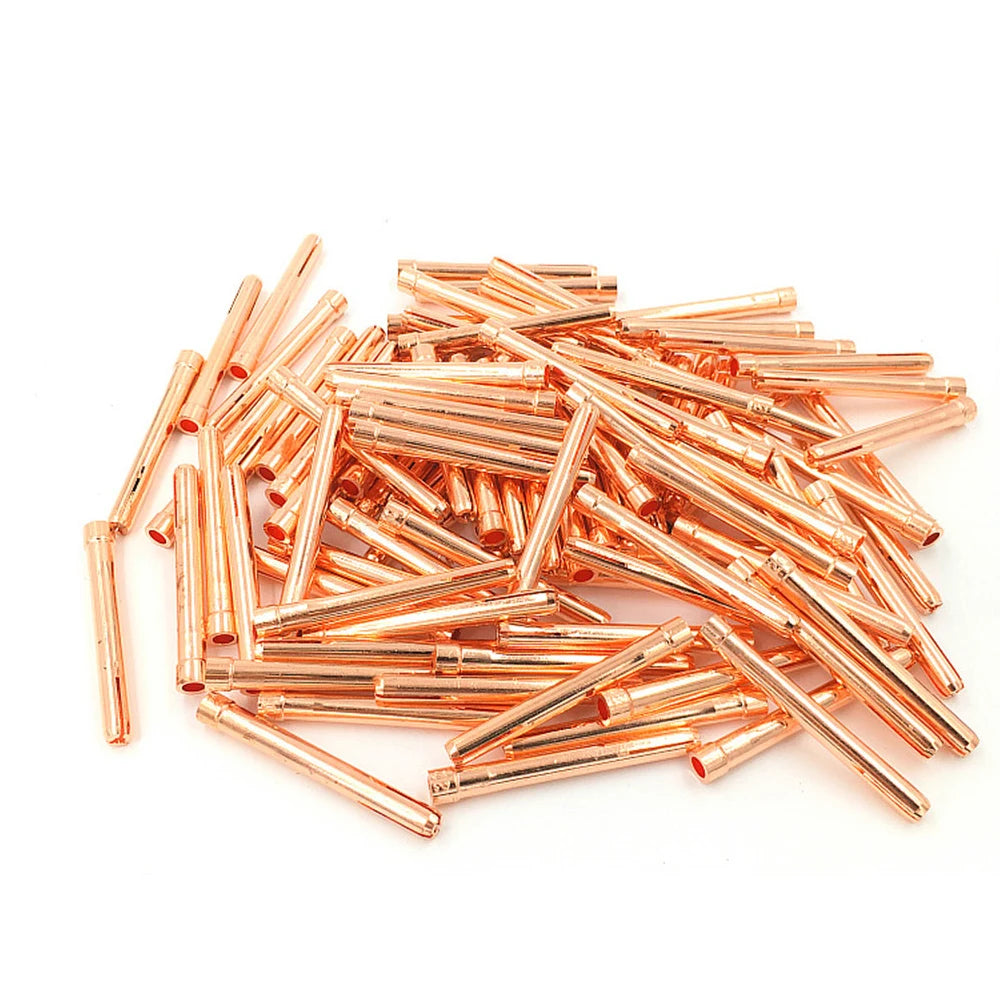 WP17 WP18 WP26 Argon Welding Torch Consumable Collet Body 1.0mm 1.6mm 2.0mm 2.4mm 3.2mm 4.0mm TIG Tungstens Electrodes Collet