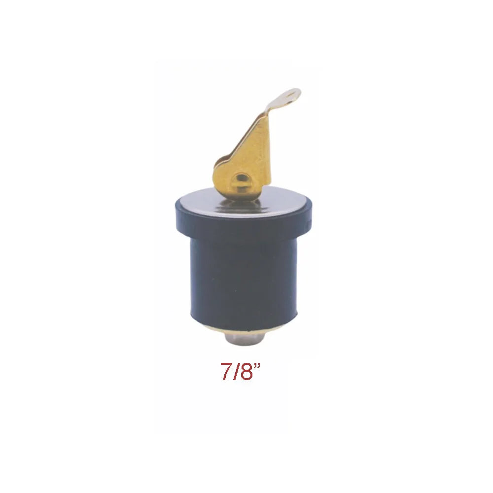 Universal Yacht Compression Drain Plug Rubber Seal Plug Tools Practical Durable Brass Screw Type Plug Marine Boat Accessories
