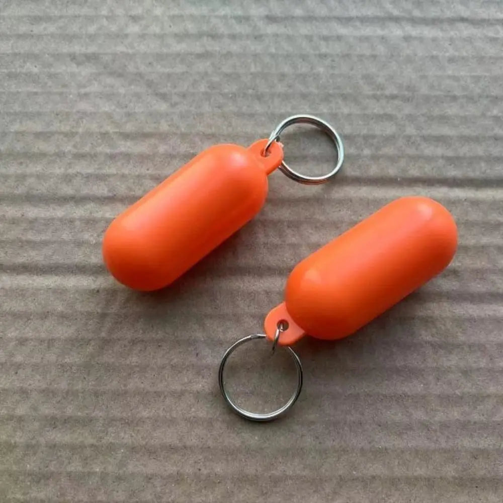 New Plastic Boat Kayak Floating Keyring 7 Colors Replacement Marine Sailing Boat Float Keychain Boat Accessory Floating Keychain