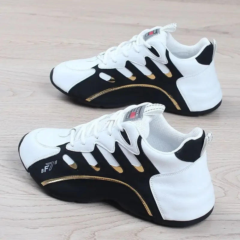 Tenis Cuero Suave | Hombre y Mujer | Casual | Transpirable | Vulcanizado | Ligero | Moda