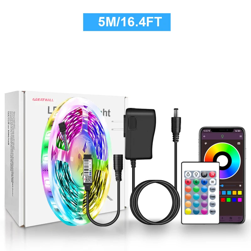 LED Strip Lights RGB 5050 – Smart Bluetooth Color Changing Lights - Firu Total Sales