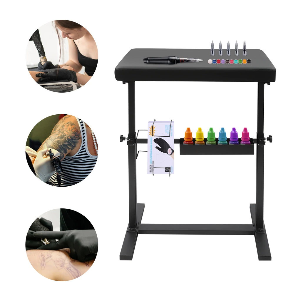 Tattoo Armrest Stand Strong Structure Height Adjustable Armrest Bracket With Non-slip Feet For Tattooing The Arm, Hand, Wrist
