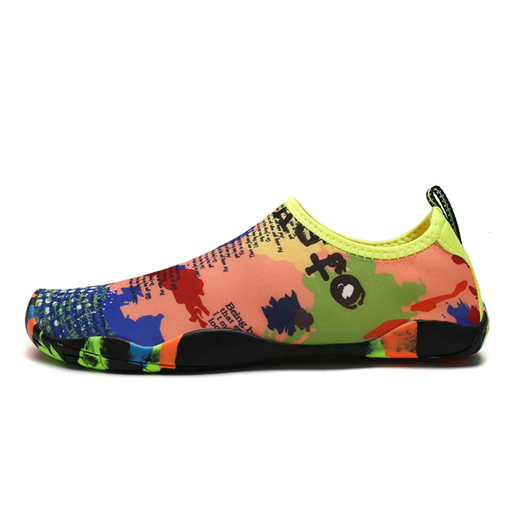 Quick-Drying Summer Water Shoes Unisex Seaside Beach Sock Barefoot Sneakers Men Swimming Upstream Sports Diving Aqua Shoes Women