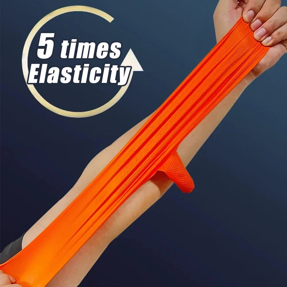 2-100PCS Heavy Duty Disposable Nitrile Gloves 8Mil Extra Thick Mechanic Glove with Textured Grip Antislip Safety Work Gloves