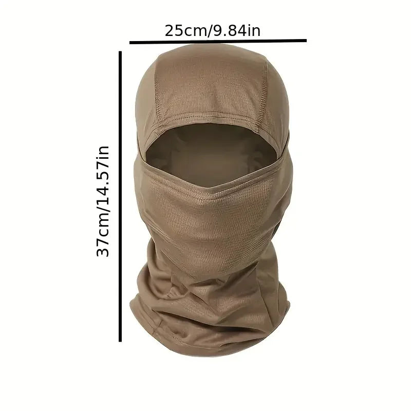 Balaclava Táctica Cortavientos | Cubierta Completa | Senderismo Ski y Ciclismo 🏔️