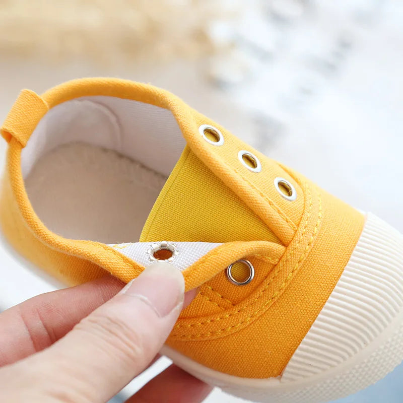 Zapatos de Lona Bajos para Niños y Niñas | Transpirables | Moda Casual