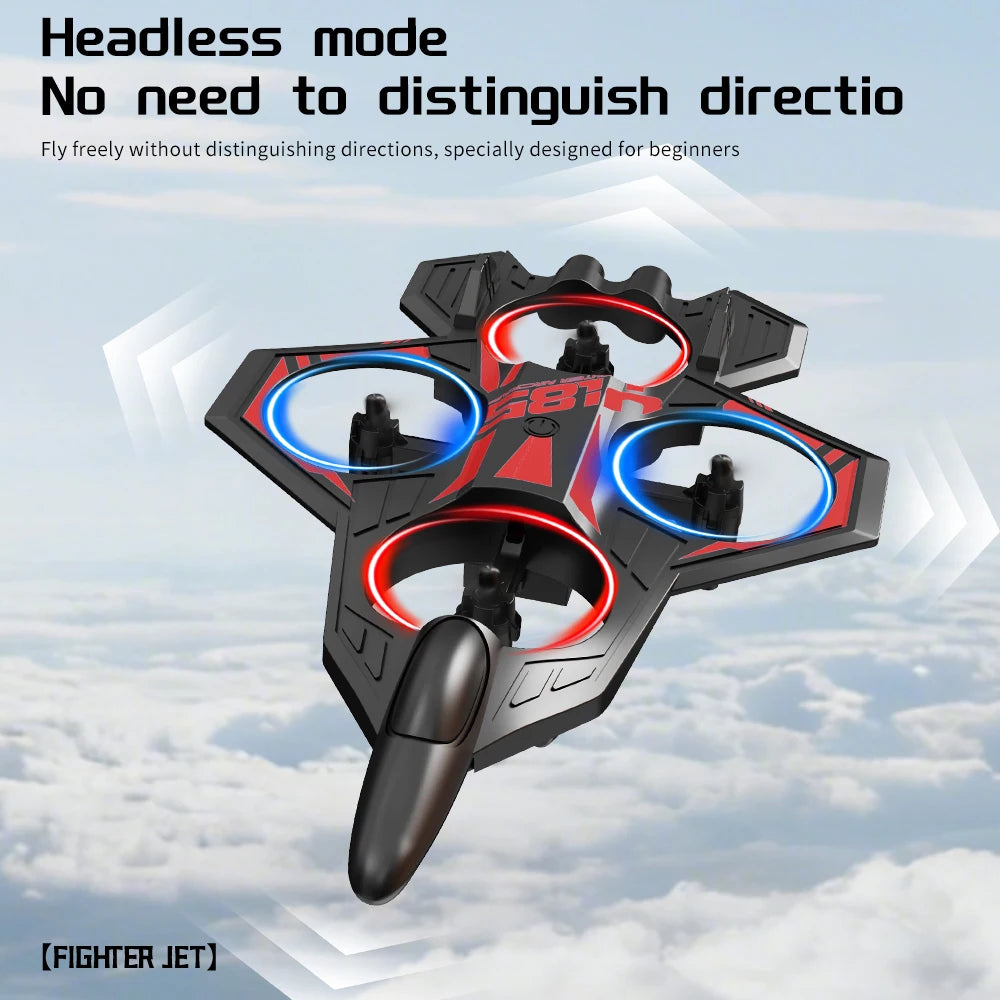 Avión RC Foam YL86 2.4G con Luces LED | Acrobacias 360° | Regalo Navidad Niños 🎅 - Firu Total Sales