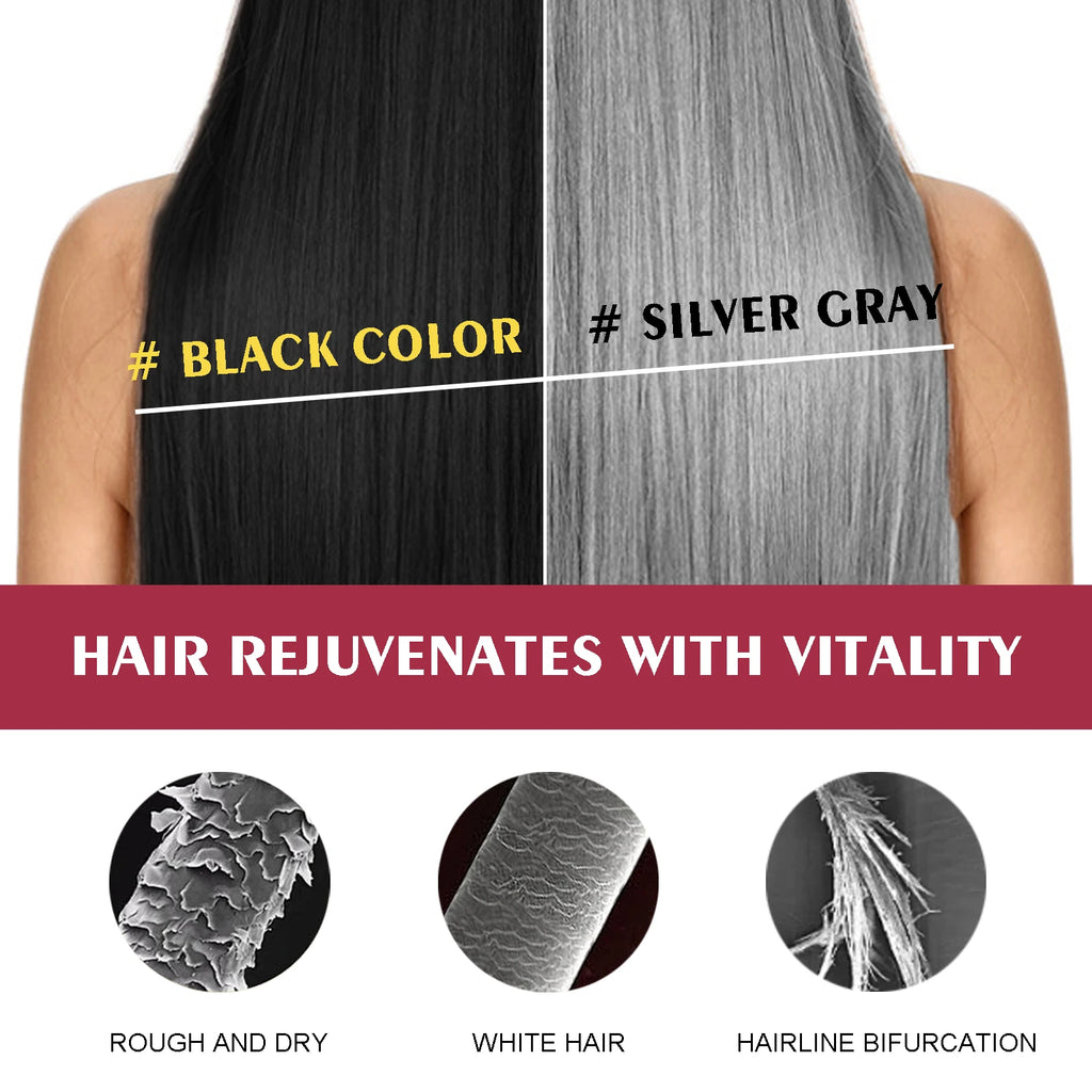 Instant Coloring Shampoo Natural 5 Colors for Men Women DIY Hair Dye Coloring Care Gentle Non-Irritating 100ml Hair Dye Shampoo