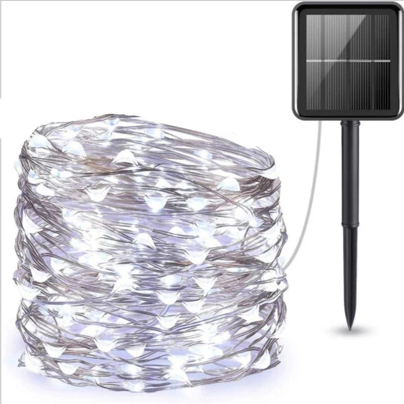 Luces Solares Hadas LED Exterior | 7m-32m | Navidad, Patio y Árboles | Impermeables - Firu Total Sales