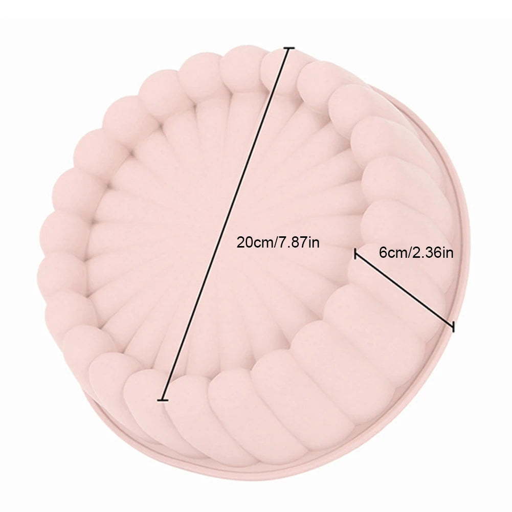Molde de Silicona Antiadherente para Charlotte y Flan | Multifuncional Repostería