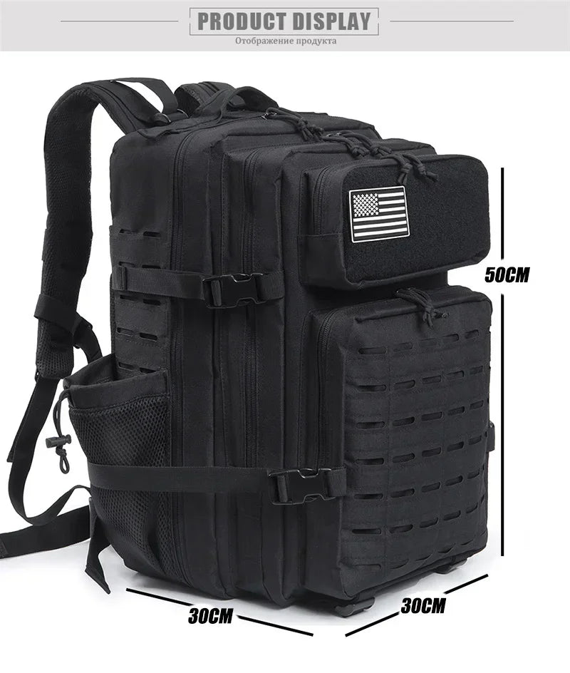 25L/45L Men's and Women's Tactical Backpacks , Outdoor Activities, Small School Backpacks with Water Bottle Holder