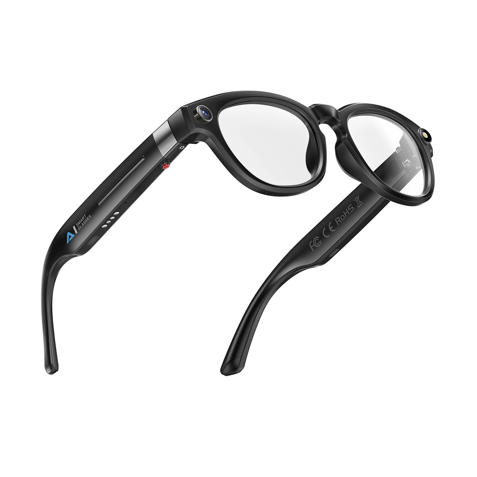 Gafas Inteligentes EIGIIS Q8 IA | Bluetooth | Cámara 4K | Traductor de Voz IA | Reducción Ruido | Impermeables - Firu Total Sales