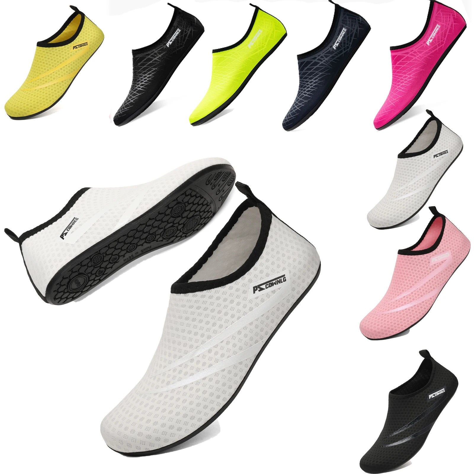 Nisex Water Non-Slip Sneaker Swimming Diving Socks Summer Aqua Beach Sandal Flat Shoe Seaside Slipper For Men Women