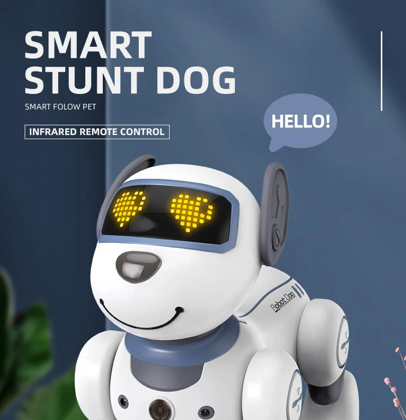 Perro Robot Inteligente con Control Remoto | Acrobacias | Regalo para Niños - Firu Total Sales