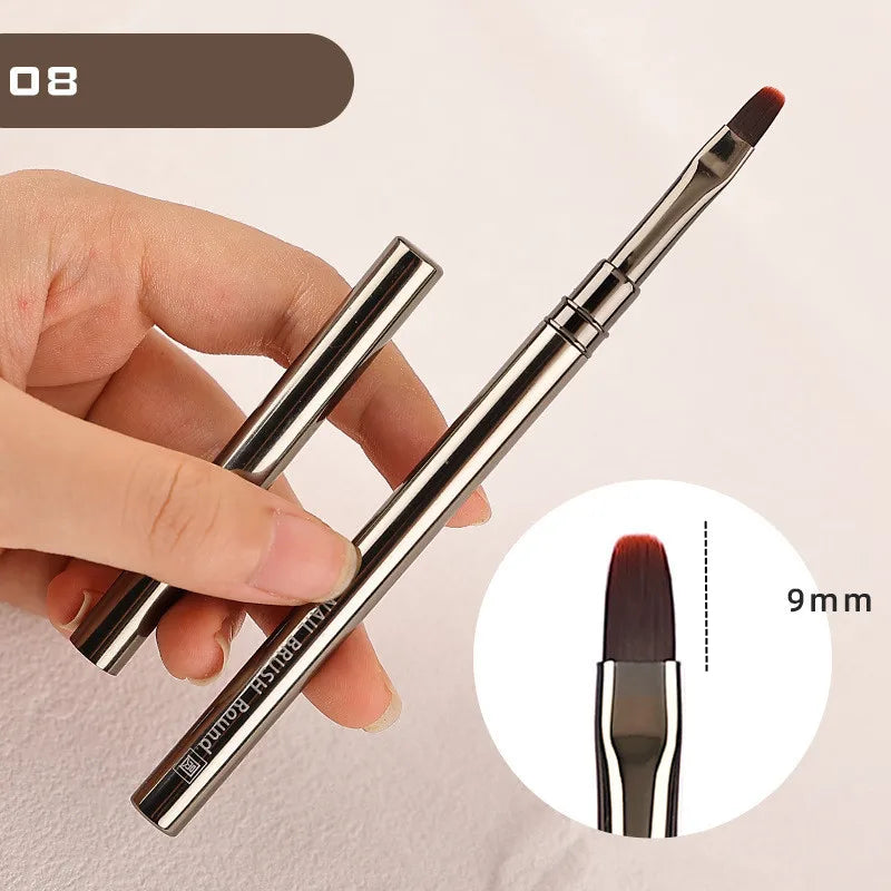 Pluma Liner de Nail Art con Mango de Aluminio | Flores, Hojas y Rayas | Manicure DIY 💅 - Firu Total Sales