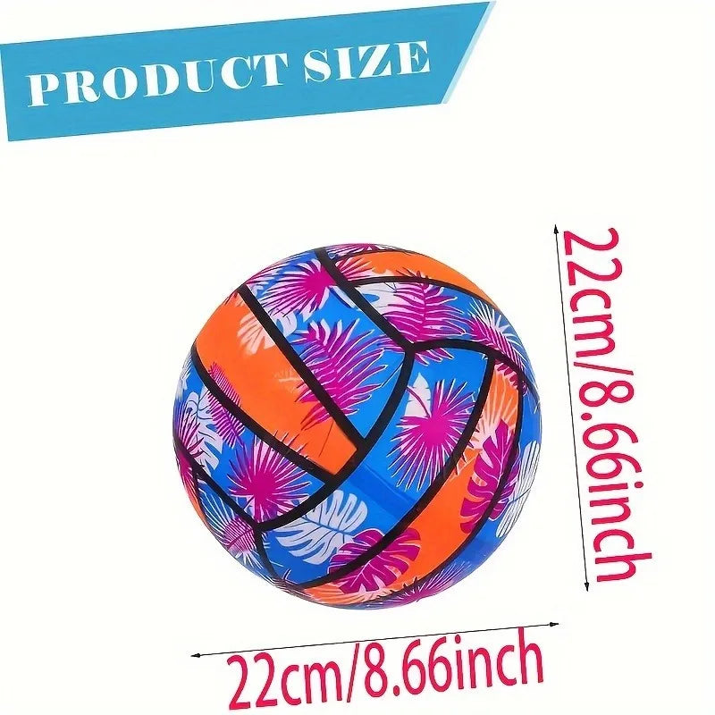 Pelotas de Voleibol Inflables para Playa y Piscina | Diseño Tropical | Pack 🏖️ - Firu Total Sales