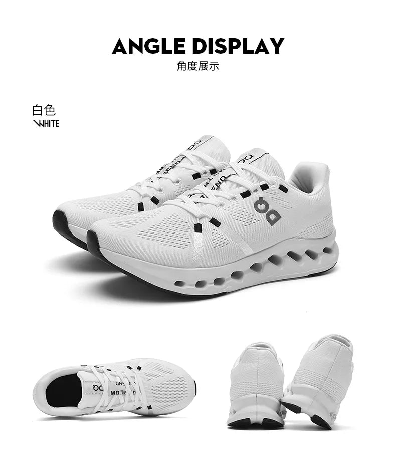 Tenis Hombre Running Maratón | Air Cushion | Transpirable | Ligero | Antideslizante | Outdoor