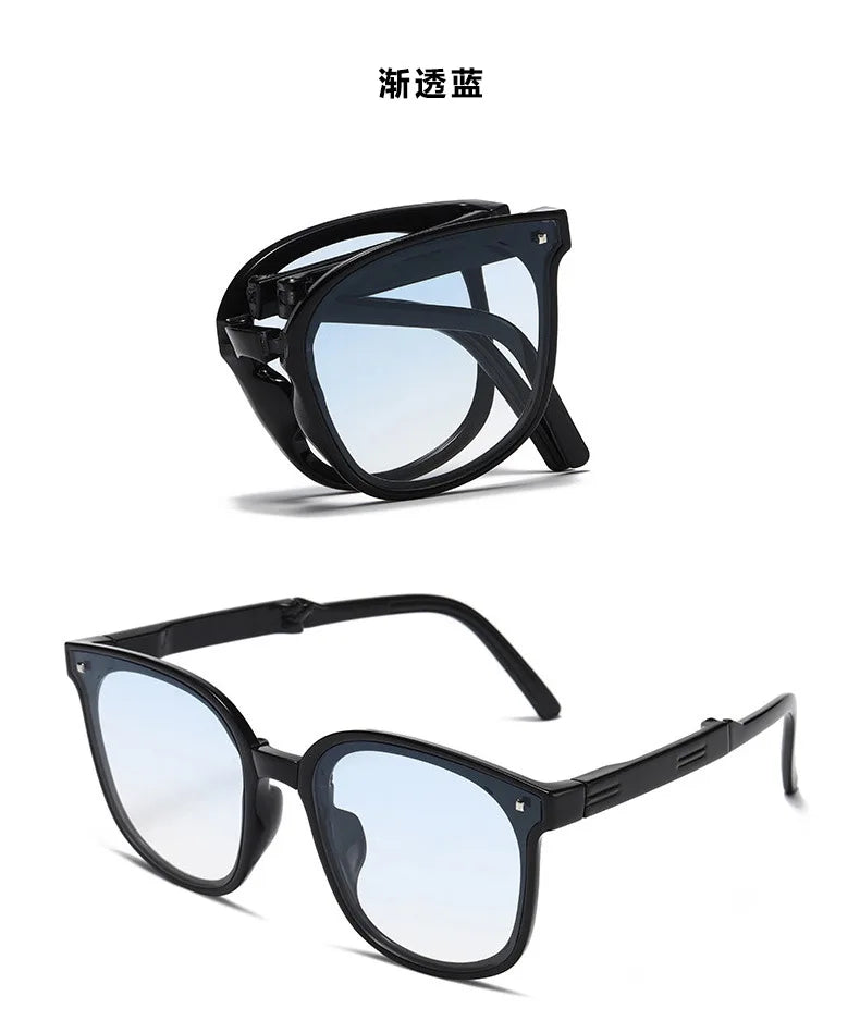Folding sunglasses, portable, ultra light sun protection, UV protection, sunglasses for both men and women2027