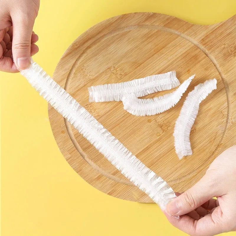 Tapas Desechables para Alimentos | Film Saran Wrap | Bolsas Conservación Cocina