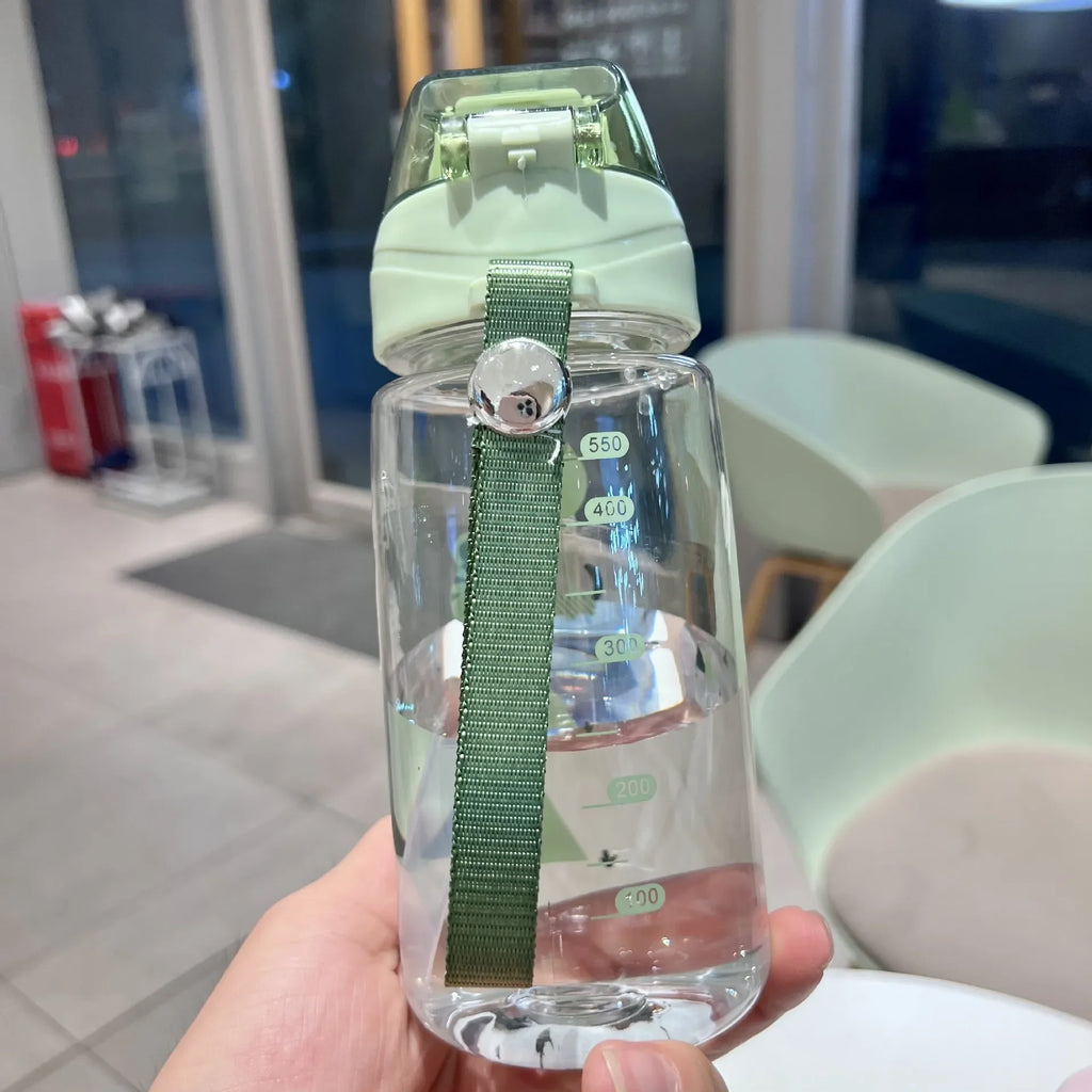 550ml Kids Sippy Cup Water Bottles Creative Cartoon Feeding with Straws and Lids Spill Proof Portable Toddlers Beverage Cups