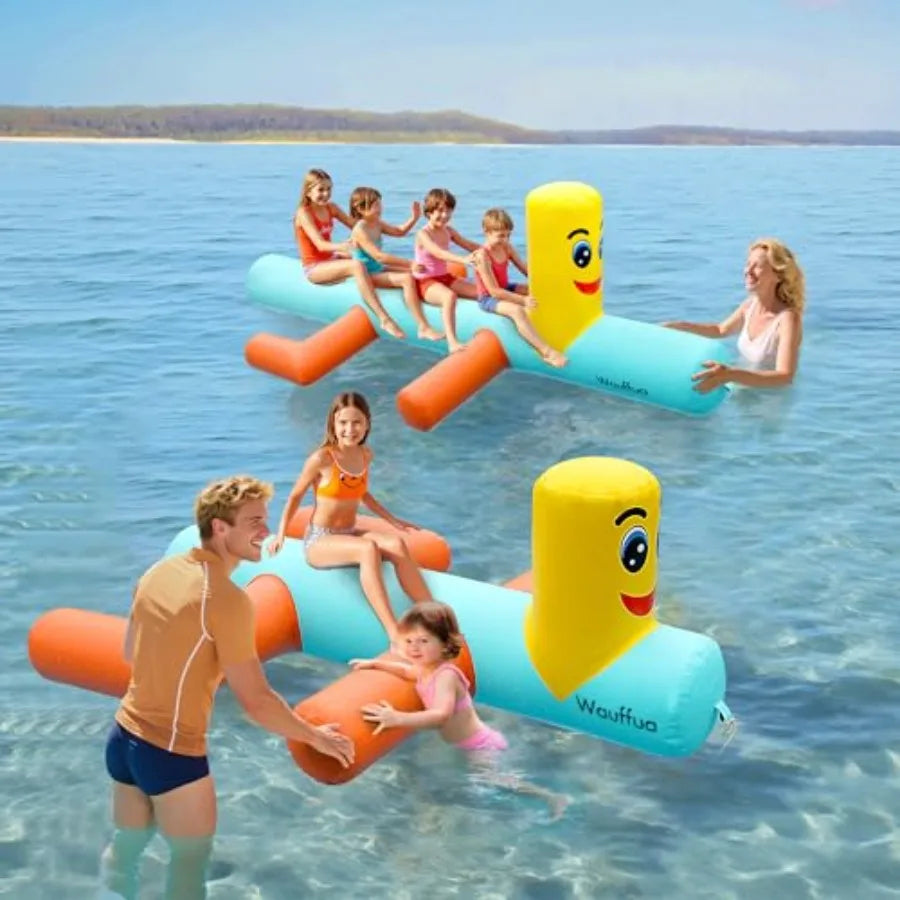 Inflatable Giant Pool Floats for Adults Big Floats for Lake Bird Pool Floaties Fun Floating Rafts Ride-on Lounge Floaty for Swi