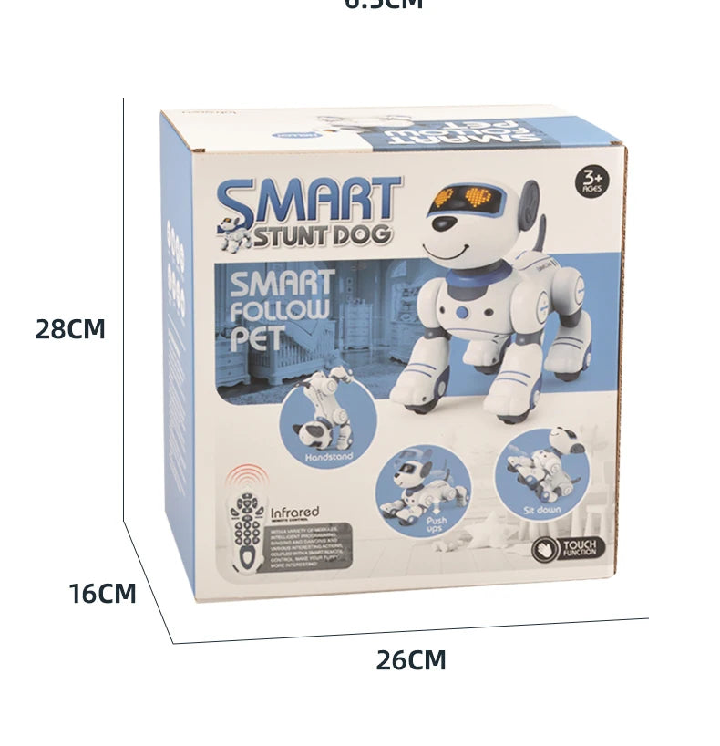 Perro Robot Inteligente con Control Remoto | Acrobacias | Regalo para Niños - Firu Total Sales