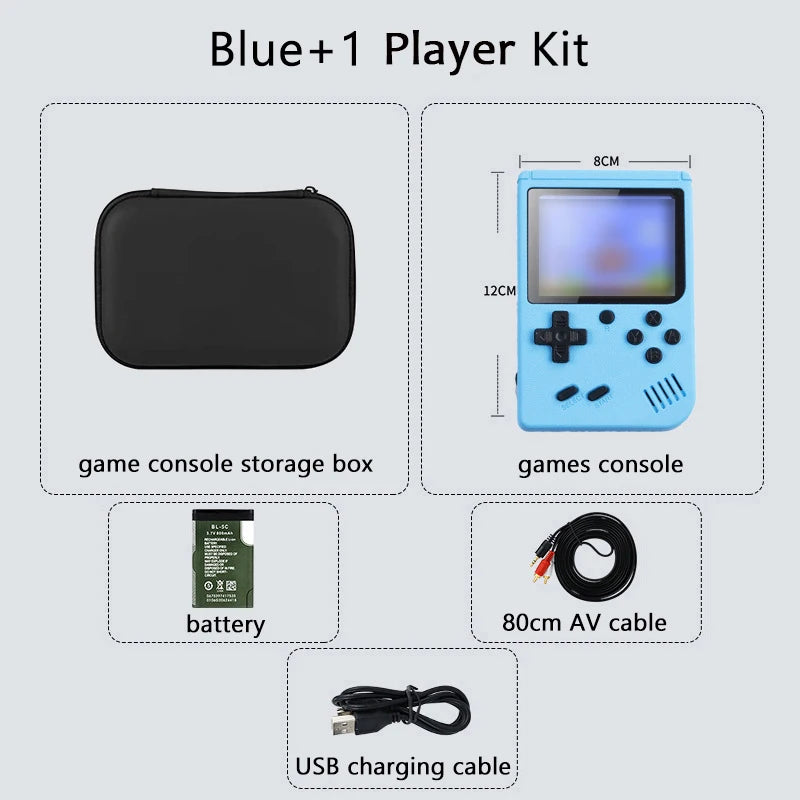 Consola Arcade Retro ONETOMAX 5 Pulgadas | 500+ Juegos Clásicos | Game Boy Emulador | TV - Firu Total Sales